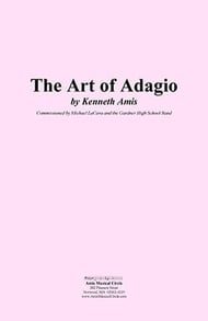 The Art of Adagio Concert Band sheet music cover